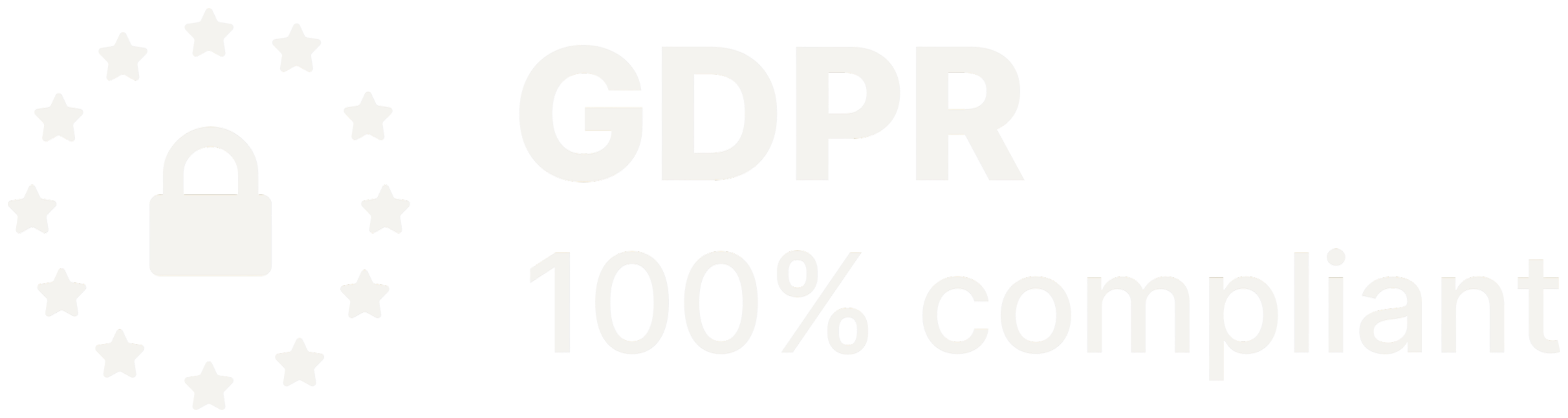 GDPR 100% compliant